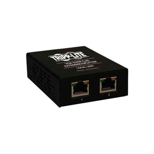 Tripp Lite Tripp Lite 2-Port VGA over Cat5 Cat6 Extender Splitter Transmitter EDID B132-002-2 - main